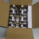 BESTTEN [3 Pack] Door Knob with Lock and Key, Keyed Different Entry Door Knob, for Entrance and Front Door, Satin Nickel