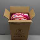 JIZHI Baby Doll Stroller Set, 27-Piece Foldable Doll Stroller with Baby Doll Accessories for Pretend Play, Feeding & Care Playset Gift for Girls 3+, Fits 12-Inch Dolls