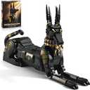 BNG Dog Building Set for Adults,Animal Dog Model Building Blcoks for Home Decor,Easter Gifts for Adult and Boy, Black (1208PCS)