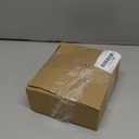 Dummy Door Handles Interior - Pack of 2, Matte Black Door Handle Single Side Lever for Closet & French Doors | Ambidextrous Square Design, Powder Coated Non-Turning and Non-Locking Handle (Dummy with Screws)