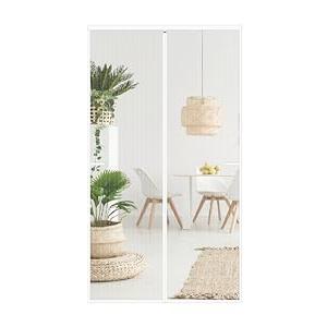 Screen Door Mesh Magnetic Closure 36 x 80 inch, Self Closing Fiberglass Mosquito Net with Magnet for Doors, Heavy Duty Bug Fly Screens Curtain for Doorway, Keep Bugs Out, Pet Friendly