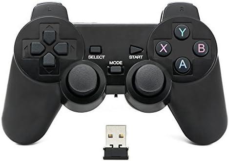 2.4GHz wireless gamepad joystick joypad game controller for PC (Doesn't Support Win10)