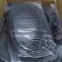 Large Zip Ties Heavy Duty Outdoor 48 inch (125 Pack), Heavy Duty Zip Ties 250 lbs, Black, LOCKLOCK