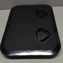 SEAFLO Marine Deck Access Hatch & Lid - (17.3" x 12.4") (Black)