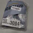 Beebel Lanyards 100 Pcs Lanyard for Id Badges Flat Lanyard with Badge Clip J-Hook (Black)