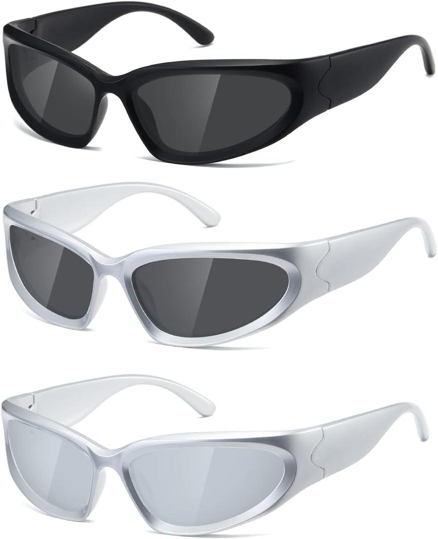 kimorn Y2K Wrap Around Polarized Sunglasses Womens men Swift Oval Fashion Sport Shades Sun Glasses K1273