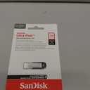 SANDISK 128GB Ultra Flair USB 3.0 Flash Drive, SDCZ73-128G-G46, Black