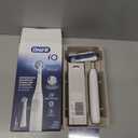 Oral-B Rechargeable Electric Toothbrush, iO2 Starter Kit, 3 Cleaning Modes, Automatic Pressure Sensor to Protect Gums, 2 Brush Heads, Pure White