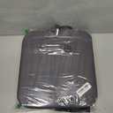 Toddler Booster Seat for Kitchen Chair, 3.5" Oxford Foam Cushion, Non-Slip Base, Adjustable Straps, Portable Dining Booster for Self-Feeding Toddlers at Home or on The Go (Dark Grey)