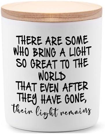 BFJLIFE Memorial Gifts for Loss of Mom Dad Dog Pet Remembrance Sympathy Gifts for Loss of Loved One Novelty Unique Lavender Scented Soy Candles 2 Pack