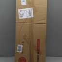 WLIVE Black TV Stand for 45, 50, 55 inch TV, Entertainment Center with LED Lights & Charging Station, TV Media Console Table with 8 Fabric Drawers and Open Shelves for Living Room, Hallway, Wood Top