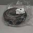 Door Brush Seal, 33Feet, Felt Pile Weather Stripping for Doors, Weather Strip for Windows Cabinet, Self Adhesive Draft Blocker, Dust Stopper Sliding Door Seal Winter, Grey 10m (33Feet x 0.6in Brush x 0.4in Backing)