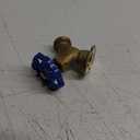 HYDRO MASTER Brass Garden Valve 1/2" FNPT x 3/4" MNH Fit Most Garden Hoses