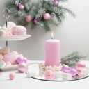 18 Pack Round Mirrors for Centerpieces, Circle Mirror Centerpieces for Tables, Tray Candle Plates Acrylic Mirrors for Table Wedding Birthday Christmas Miroor Home Wall Decor (10inch)