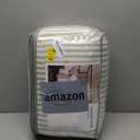 King Size Comforter Set Sage Green Striped 100% Soft Washed Microfiber Jacquard 3 Pieces Striped Bedding Sets Green White Comforter for All Seasons and 2 Pillowcases Comfort Breathable (King(90"x104"))