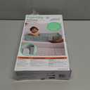 Ingenuity Tuckaway Toddler Folding Tub, Converts Shower to Tub, Folds to Store, Easy to Clean, No Assembly Required, Portable Baby Bathtub for Travel, 12M-5Y (Green)