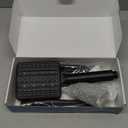 MakeFit Filtered Shower Head Black - 6 Modes High Pressure Handheld Shower Head with Filter Mineral Beads, Detachable Handheld Showerhead Set with Stainless Steel Hose and Shower Arm Bracket