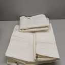 Canvas Comforters Bags Closet Organizers and Storage for Quilts Clothes Organization Containers Bins with Sturdy Zipper, Clear Window 75L for Sweaters Blankets Storage Bedroom Collapsible (3Pack NaturalCcolor)