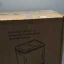 iTouchless 16 Gallon Touchless Trash Can and Recycle Bin, Stainless Steel, Dual-Compartment (8 Gal each), Kitchen Recycling and Garbage (Silver, Sensor Dual 16 Gal)
