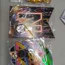 192 Pcs New Years Plates and Napkins, Colorful New Year Tableware Set Includes Happy New Year Banner Tablecloth Balloons, New Years Eve Party Supplies 2026 for 24 Guests