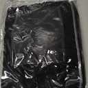 MEETSKY Black Lace Curtains 84 Inches Long 2 Panels Set, Black Sheer Gothic Curtains Vintage Floral Pattern Elegant Light Filtering Lacy Curtain Drapes for Living Room Bedroom, 50" Wide Each Panel