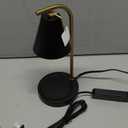 Black and Gold Candle Warmer, Candle Warmer Lamp with TimerElectric Candle Lamp Warmer for Scented Wax with 2 BulbsHouse Warming Gifts New Home&Gifts for Women, Candle Lamp for Jar Candles