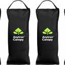 2 x Anytree-Sand Bags Canopy Weights for Canopy Legs(Without Sand),88LB, 4-Pack, Sand Bags for Gazebo Legs, Pop UP Canopy Tent Weights,