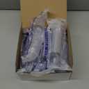 60mL Luer Lock Syringe 12Pack Large Plastic Sterile Syringes without Needle, for Liquid, Oral, Measurement, Dispensing, with Cap 50mL/60cc