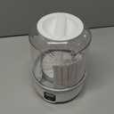 Underwear Washing Machine, Upgrade 1.5L Mini Portable Washing Machine Rechargeable Underwear Washer Deep Cleans Small Clothes for Apartment, Dorm, RV, Travel & Hotel Use (White)