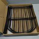 Decorative Garden Fence 17in x10ft, 10 Pack Rustproof Metal No Dig Fence Animal Barrier for Dog, Arched Flower Bed Edging Ornamental Wire Border Panel Fencing for Yard Patio Outdoor Decor