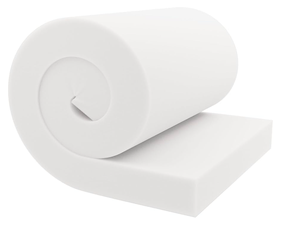 GoTo Foam 3" Height x 23" Width x 60" Length 44ILD (Firm) Upholstery Cushion Made in USA
