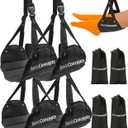 Airplane Footrest (4 Pack), Perfect Foot Hammock for Airplane Travel or Office - Relax Your Feet