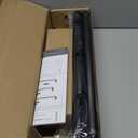 WORLD RODS Antique Brass Curtain Rod for Windows 18 to 88 Inches,1 Inch Adjustable Drapery Pole,Heavy Duty Outdoor/Indoor Modern Curtain Rods,Easy Installation(Black Gold 18"-88")