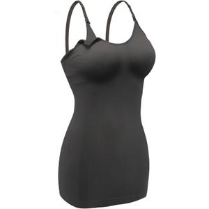 Womens Nursing Tank Tops Women Breastfeeding Seamless Maternity Cami Bra (Medium, Darkgrey)