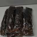 8 Packs Goddess Faux Locs Crochet Hair for Black Women, Long Goddess Locs Crochet Hair, Boho Style Locs, River Hair with Curly Ends (22Inch, T30#, 8Packs)