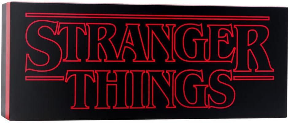 Paladone Stranger Things Logo Light with 2 Light Modes, Stranger Things Glowing Sign Decor and Gift, Officially Licensed Merchandise