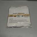 2 x Chalier 3 Pairs Wool Socks for Women Winter Slouchy Boot Socks Thick Warm Long Hiking Scrunch Crew Sock (Ivory White)