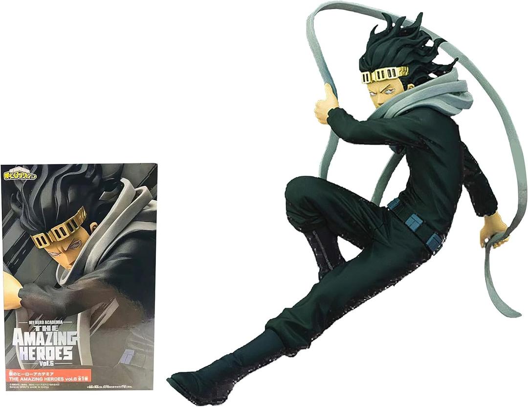 MHA Shota Aizawa Figure,MHA Figure Anime Cartoon Characters Statue Collectibles Model Figure PVC Statue Model Doll Desktop Decoration Ornaments Action Figure Statue
