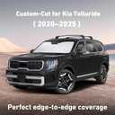 EcoNour Windshield Sunshade Compatible for Kia Telluride 2020-2023 2024 2025, Sun Visor for Front Windshield & Window Sun Shade Cover, UV Heat Blocker & Protector, Car Accessories