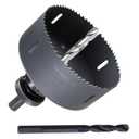 4-3/4 inch 121mm HSS Bi Metal Hole Saw Cutter for Wood Metal