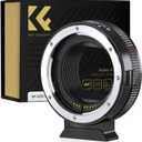 K&F Concept EF to EOS R Adapter, Auto Focus Lens Mount Adapter for EF EF-S Lens Compatible with Canon EOS R Mount Cameras