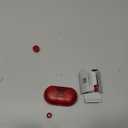 Beats Solo Buds - Wireless Bluetooth Earbuds | 18 Hours of Battery Life | Apple & Android Compatibility | Built-in Microphone - Transparent Red