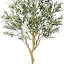 Tall Faux Olive Tree8ft96in Realistic Potted Silk Artificial Olive Tree Fake Olive Trees Indoor with Green Leaves and Big Fruits for Home Office Living Room Stairs Patio Decor.