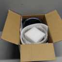 Ganiza Food Processor, 2-Speed Food Chopper Meat Grinder with 8 Cup Stainless Steel & 8 Cup Glass Bowls, Upgraded Button & Smart Overheat Protection Light - Includes Clean Brush, 2 Sets of Blades (Silver)