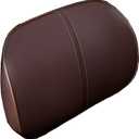 ZHONGLI Memory Foam Lumbar Support Pillow-Middle/Lower Back Support Cushion-Used for Car Seats, Office Chairs, Recliners, etc. (Brown)