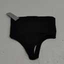 Thong Shapewear for Women Tummy Control Seamless High Waist Body Shaper Underwear Shaping Panties (Large, #17 Black (Low Waist))