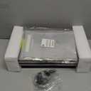 Bonsenkitchen Vacuum Sealer Machine, Stainless Steel Food Sealer Vacuum Sealers with 1 Roll & 5 Bags, 5 Food Vacuum Modes, Built-in Cutter & Bag Storage (Silver Black)