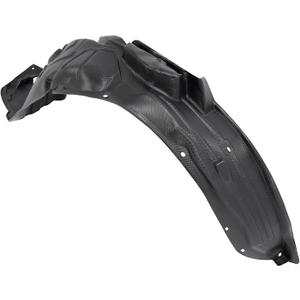 ALMULOO Left Inner Fender Compatible with 2007-2008 Honda Fit w/Manual Transmission Front Wheel Liner Splash Shields Guard Liner Panel Replacement for HO1250111 74151SLNA10 Driver Side