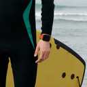 Nereides Compatible with Apple Watch Series 11 Band Series 10/9/8/7/6/5/4/SE/SE2/SE3, Nylon Sports Strap with Woven Design for 42mm/40mm/41mm/38mm (L, Orange)