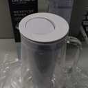 LifeStraw Home  Water Filter Pitcher, 10-Cup, Wisteria, BPA Free Designed for Everyday Protection Against Bacteria, parasites, microplastics, Lead, Mercury, PFAS and a Variety of Chemicals